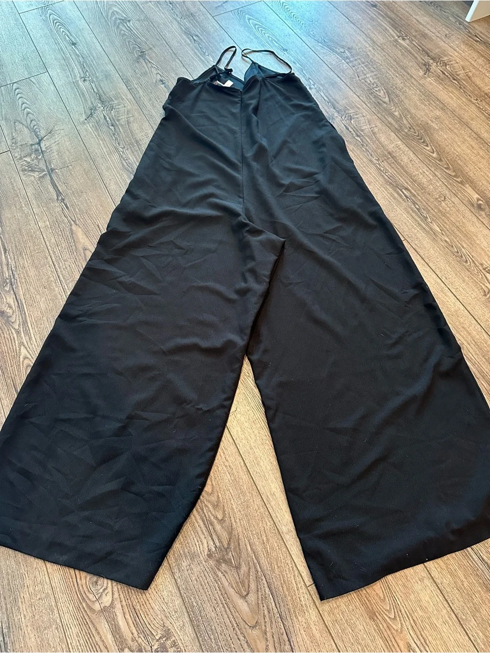 Hutch Anthropologie Black Wide-Leg Jumpsuit with Spaghetti Straps Medium - Picture 7 of 7